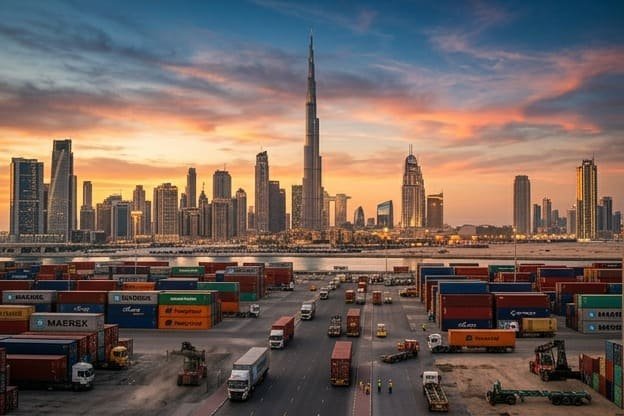 Middle East Dubai DDP line